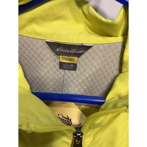 Eddie Bauer Zip Up Windbreaker Size Medium - Picture 3 of 3